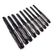 DURAFORCE 9 Pcs/Set Adjustable Hand Reamers A-I, H4-H12, 15/32" to 1-3/16", HSS