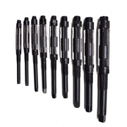 DURAFORCE 9 Pcs/Set Adjustable Hand Reamers A-I, H4-H12, 15/32" to 1-3/16", HSS