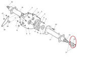 DURAFORCE 26811G01 Rear Axle Bearing for EZGO 4 Cycle Gas Carts 91 Up