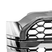 DURAFORCE ML3Z-8200-KA Front Bumper Grille Chrome for 2021-2023 Ford F-150 Platinum