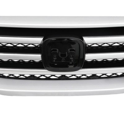 DURAFORCE For Honda Pilot 2012-2015 12-15 Front Bumper Silver Grille Molding Surround Trim
