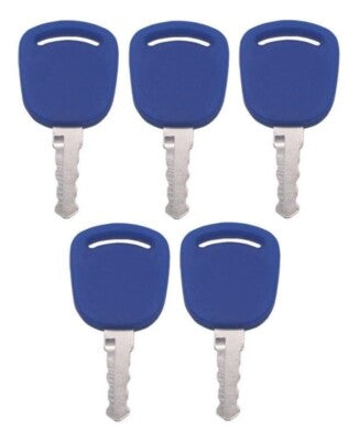 DURAFORCE 14601 Keys for Case IH Ford New Holland Tractors 5640 6640 7740 7840 5 Pack