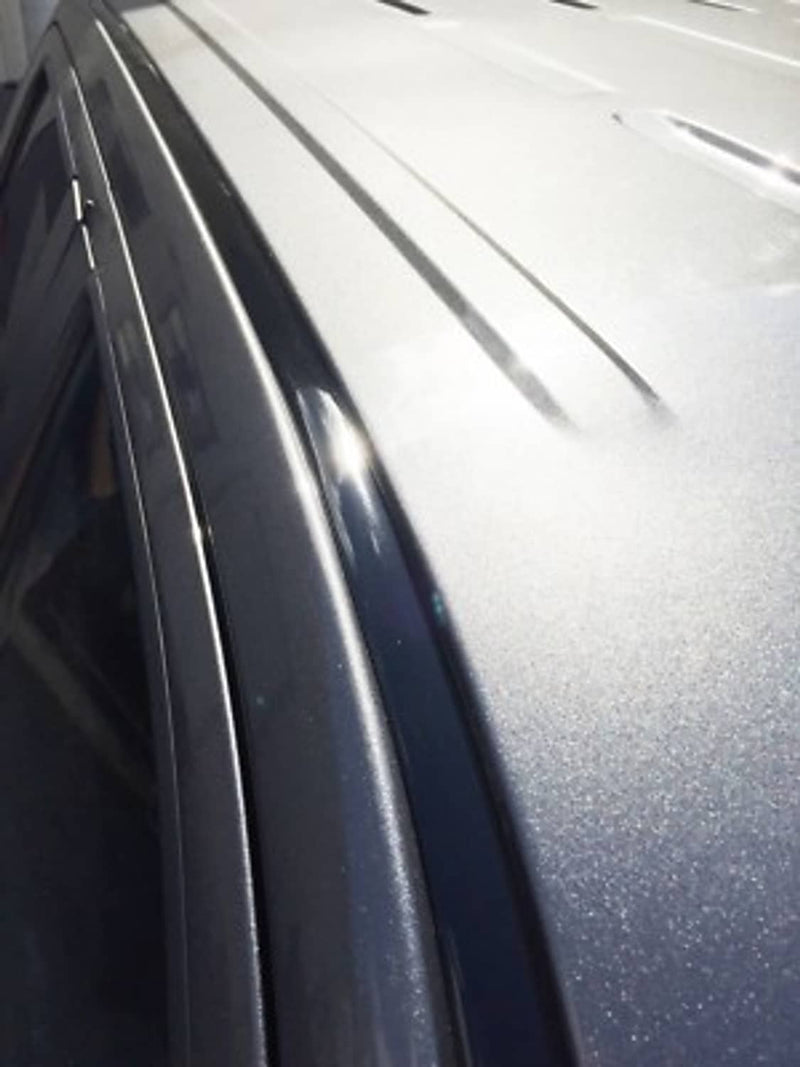 DURAFORCE For 2004-2012 CHEVY COLORADO Black Roof Top Trim Molding Kit