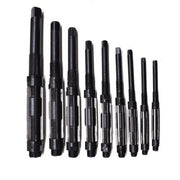 DURAFORCE 9 Pcs/Set Adjustable Hand Reamers A-I, H4-H12, 15/32" to 1-3/16", HSS