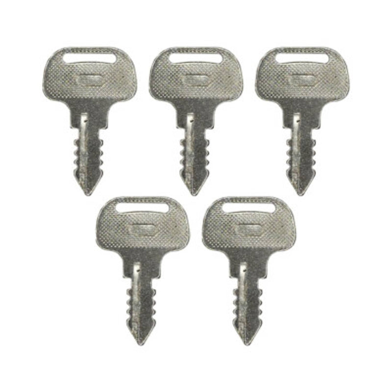 DURAFORCE Ignition Key for Kubota M Series Tractor Mower 393 18510 63720 18510 63620 5 Pack
