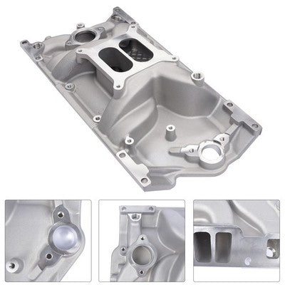 DURAFORCE 7116 Performer RPM Vortec Intake Manifold for Chevy SBC 262-400 1996- Aluminum