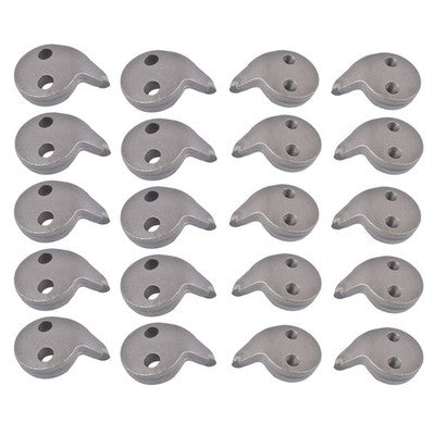 DURAFORCE 20Pcs Stump Grinder Teeth for Rayco Super Tooth 2933C and 2933T Left and Right