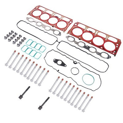 DURAFORCE Cylinder Head Gasket Bolts Kit 12700877 For 2014-2022 Cadillac Chevy GMC 6.2L