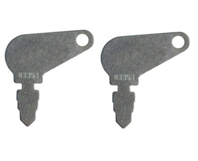 DURAFORCE 83353 Keys for Case John Deere JLG Genie Drott Massey Galion Baraga Snoopy 2pk