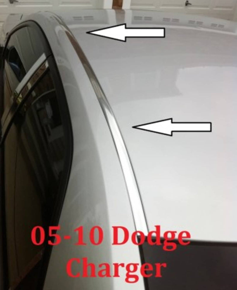 DURAFORCE Chrome Roof Top Trim Molding Kit for Dodge Challenger 2008 2023