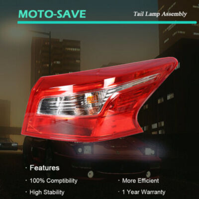 DURAFORCE For Nissan Sentra 2016-2018 New Tail Brake Light Passenger Right Side 265503YU0A