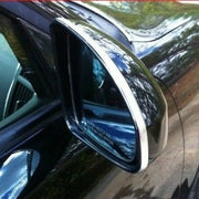 DURAFORCE Universal Chrome Side Mirror Trim Accent Molding Edge All Models