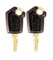 DURAFORCE 5P8500 Ignition Key for CAT Caterpillar Heavy Equipment 2 Keys