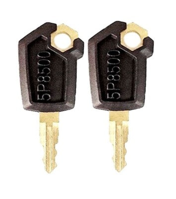DURAFORCE 5P8500 Ignition Key for CAT Caterpillar Heavy Equipment 2 Keys