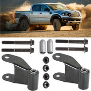DURAFORCE Fit For Ford Ranger Mazda Series Rear Leaf Spring Shackle Bracket Repair Kit 2Pc