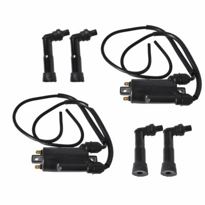 DURAFORCE Ignition Coils Caps Wires For Honda CB650 1979-1982 Goldwing GL1100 1980-1983
