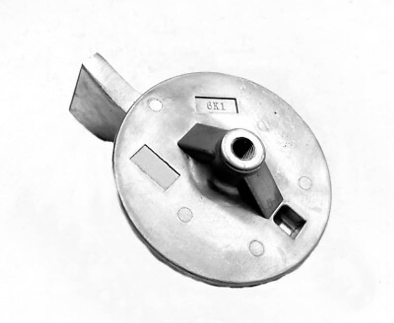 DURAFORCE Zinc Trim Tab Anode for Yamaha Outboards Counter Rotation 6K1-45371-02-00