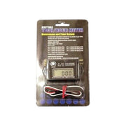 DURAFORCE 12V Digital RPM Tachometer for 2 Stroke or 4 Stroke Tach Meter Max RPM Recall