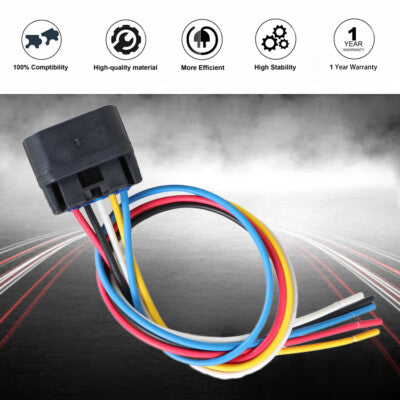 DURAFORCE 16-19 1.5L Plug 5-Way Turbo Charger Wastegate Actuator Connector For Honda Civic