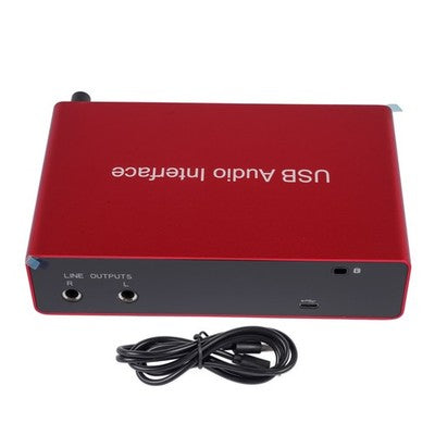 DURAFORCE Scarlett 2i2 3rd Gen USB Audio Interface Fit for Recording Songwriting Streaming