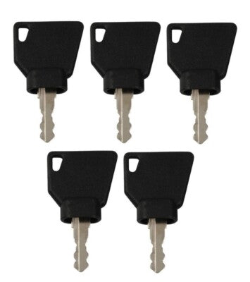 DURAFORCE 3CX 701 45501 14607 Ignition Keys For JCB Volvo Mini Excavator Loader 5 Keys