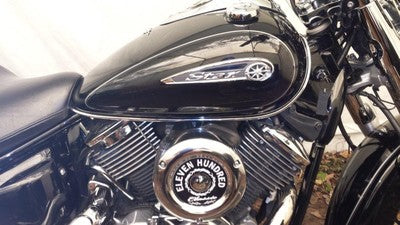 Chrome Motorcycle Tank Fender Windshield Trim 20 ft Roll
