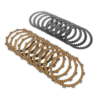 DURAFORCE Clutch Friction Steel Plates Kit for Harley Dyna Wide Glide Road King 1999-2017