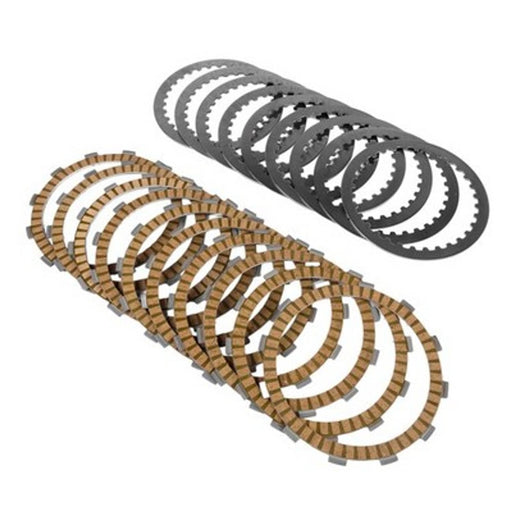 DURAFORCE Clutch Friction Steel Plates Kit for Harley Dyna Wide Glide Road King 1999-2017