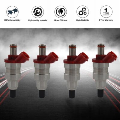 DURAFORCE For 90-94 Mazda B2600 MPV 4X High impedance flow match Fuel Injector G609-13-250