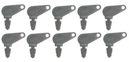 DURAFORCE Keys for Case John Deere JLG Genie Drott Massey Galion Baraga Snoopy 83353 10 Pack