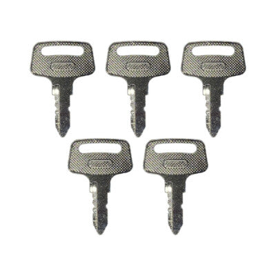 DURAFORCE 430-158 Ignition Key For Kubota Lawn Mower Tractor & Heavy Equipment 5 Pack