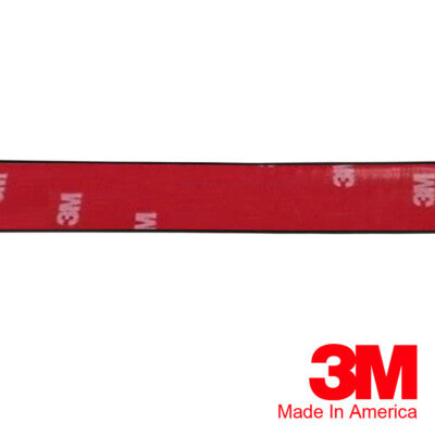 Universal 1 Inch Chrome Running Board Side Step Bar Molding Flexible ABS Trim
