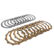DURAFORCE Clutch Friction Steel Plates Kit for Harley Dyna Wide Glide Road King 1999-2017
