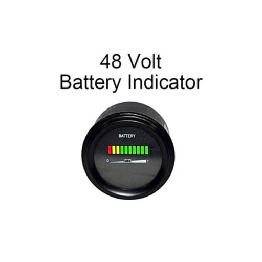 DURAFORCE 48V 48 Volt Battery Meter Indicator For EZGO Club Car Golf Cart Forklift ATV
