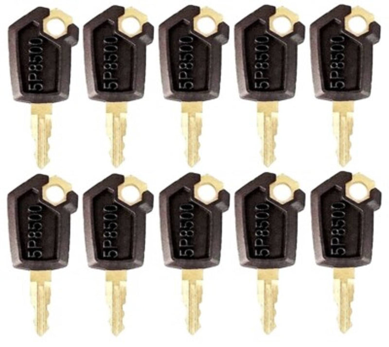 DURAFORCE Keys for CAT Caterpillar Heavy Equipment Ignition Key 5P8500