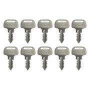 DURAFORCE 393 1851063720 1851063620 Ignition Key for Kubota M Series Tractor Mower 10 Pack