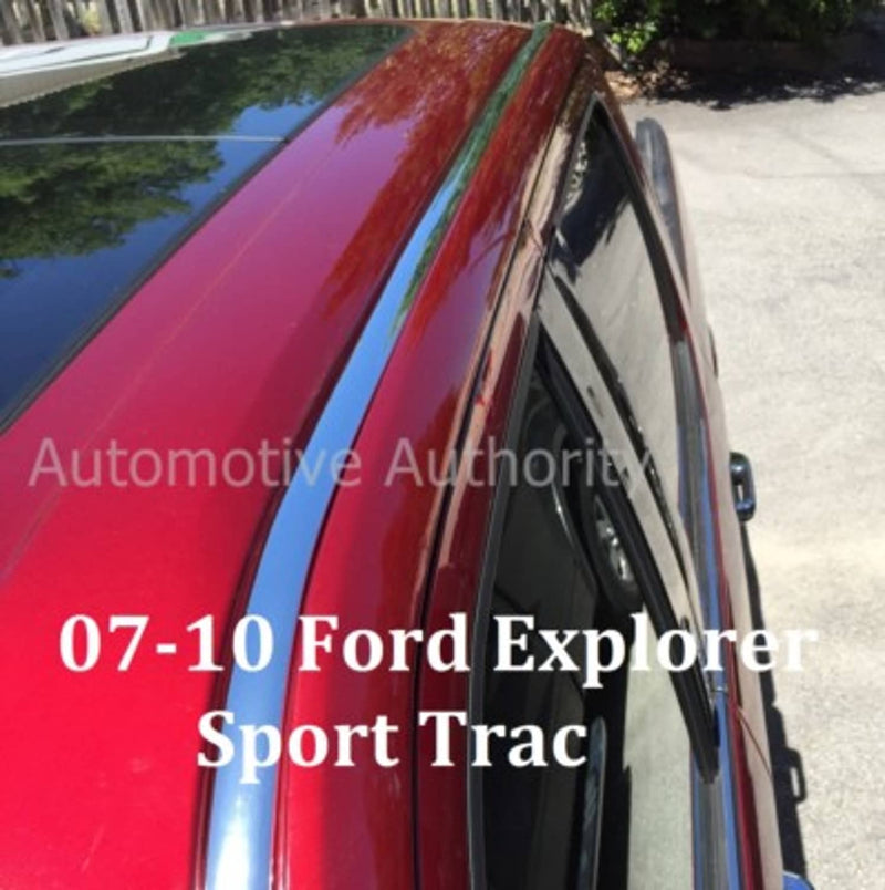 DURAFORCE Roof Top Trim Molding Kit for 2007-2010 Ford Explorer Sport Trac Chrome