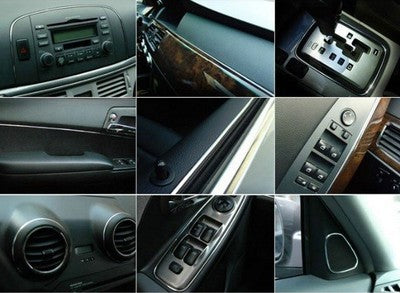 Chrome Micro 4mm Trim Strip Molding Universal Interior Car Kit DIY