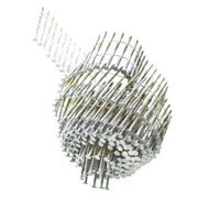 DURAFORCE 3600Pcs Siding Nails 1-1/2” x .092” Collated Wire Coil Full Round Head 15 Degree