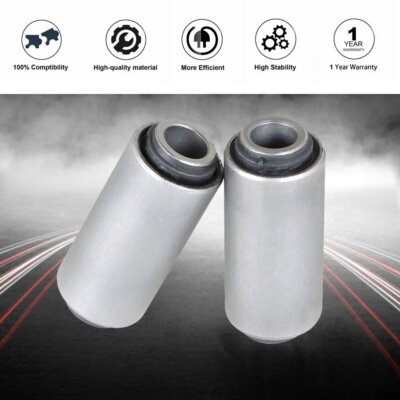 DURAFORCE Fit For Ford Ranger Mazda Series Rear Leaf Spring Shackle Bracket Repair Kit 2Pc
