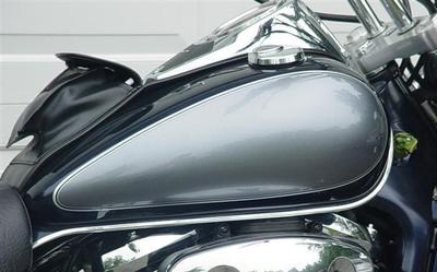 Chrome Motorcycle Tank Fender Windshield Trim 20 ft Roll