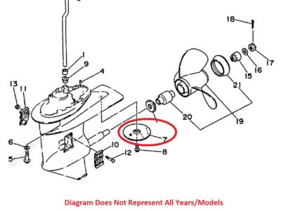DURAFORCE 664453710100 82795M 82795T Zinc Trim Tab Anode For Yamaha Mercury Outboards
