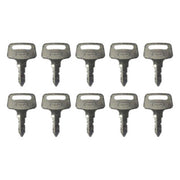 DURAFORCE Ignition Key 55150 430-158 for Kubota Lawn Mower Tractor Heavy Equipment 10 Pack