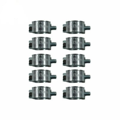 DURAFORCE 30 Pcs 1/4" FUEL INJECTION HOSE CLAMP / AUTO Fuel clamps（11mm-13mm）