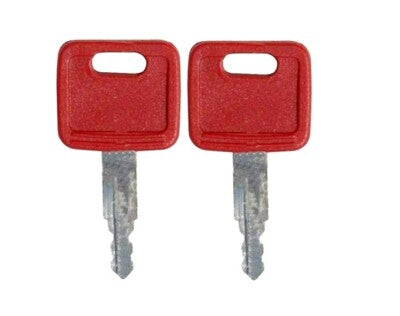DURAFORCE 2 Keys for John Deere Hitachi Excavator Case Dozer New Holland H800 AT194969