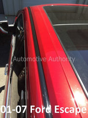 DURAFORCE 2001-2007 Ford Escape Black Roof Top Trim Molding Kit