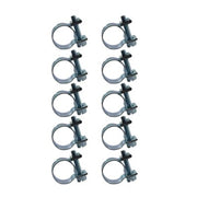 DURAFORCE 5/16"（13mm-15mm）FUEL INJECTION HOSE CLAMP / AUTO Fuel clamps 10Pcs