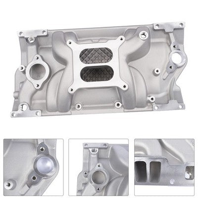 DURAFORCE 7116 Performer RPM Vortec Intake Manifold for Chevy SBC 262-400 1996- Aluminum