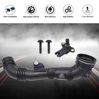 DURAFORCE Air Induct Duct Pipe Throttle Intercooler 13717599294 For BMW 335i E92 E93