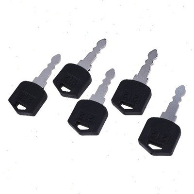 D554212 Ignition Keys for Doosan Daewoo Forklift D25 D35 G25 G35 5pcs